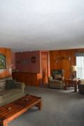 Bass Lake Lodge - Living room overlooking Bass Lake
