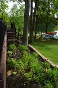 Bass Lake Lodge - Step to the Large Deck overlooking Bass Lake