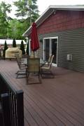 Bass Lake Lodge - Large Deck overlooking Bass Lake